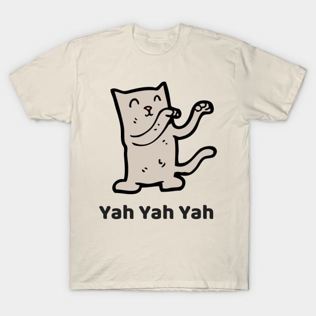 Party Cat T-Shirt by dmangelo
